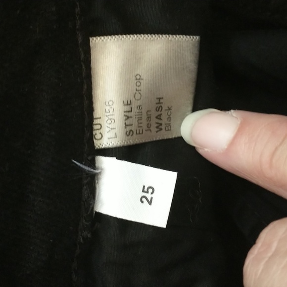 Reformation jeans black Emilia crop jeans - Picture 4 of 5